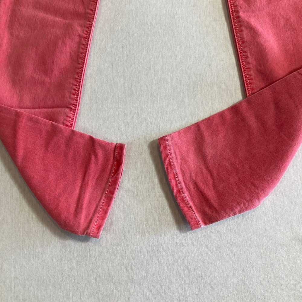 Hudson Skinny Jeans Womens 28 Faded Pink Stretch Denim WM407JFD Made in USA - Picture 5 of 16